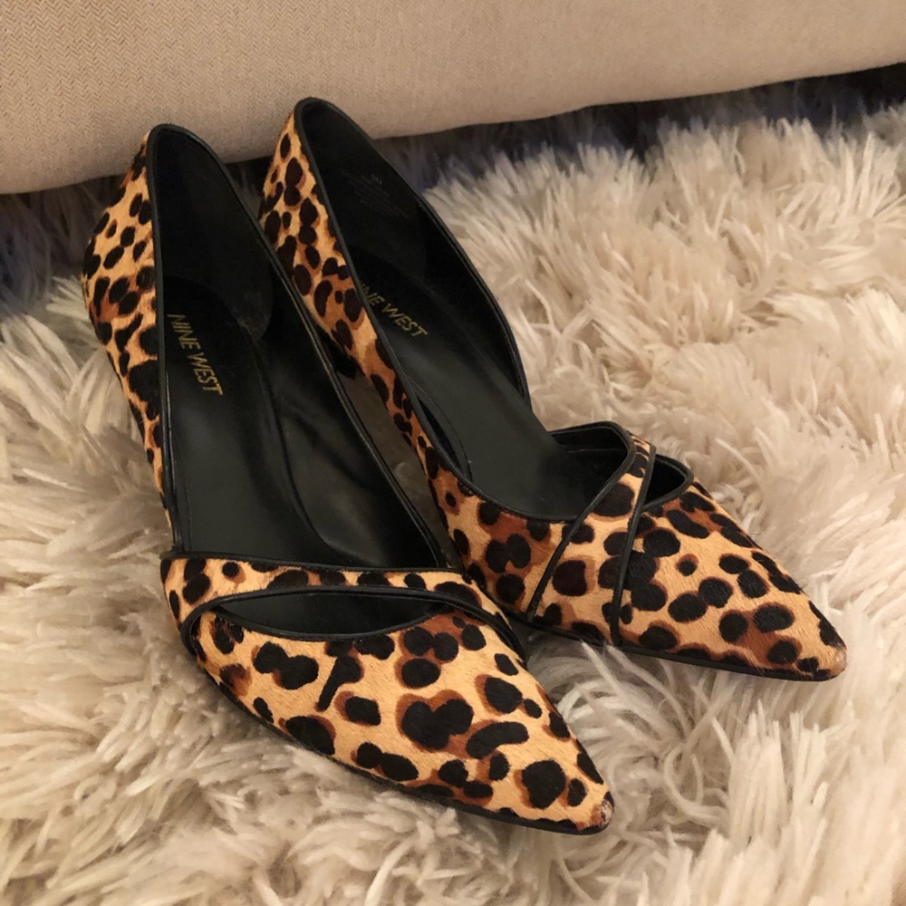 Leopard Heels
